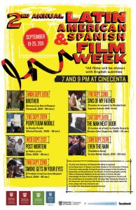 Victoria: Latin American and Spanish Film Week