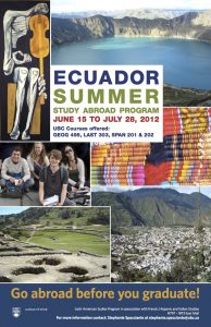 Ecuador Summer Abroad Program 2012