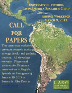 Conference: UVic’s Latin America Research Group