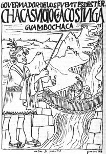 Guaman Poma, "Bridge Guardian"