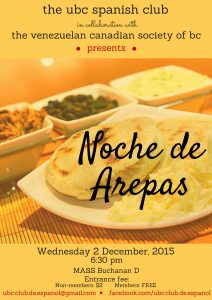 Event: Noche de Arepas